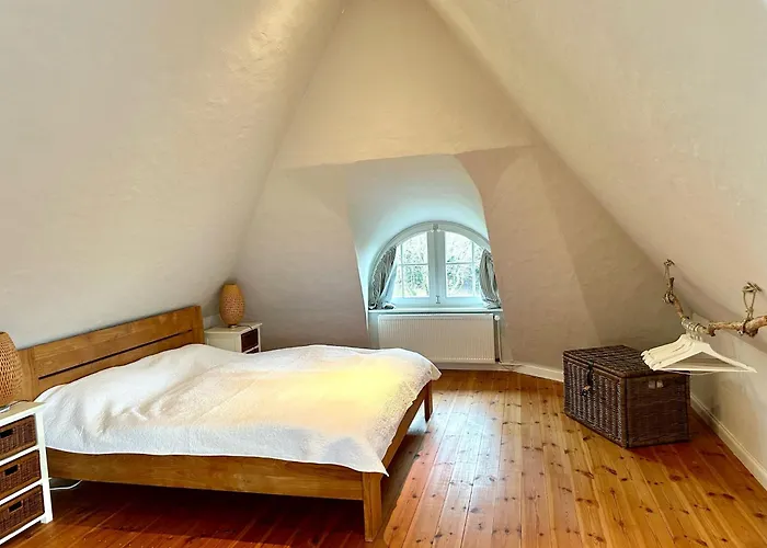 1100 - Reetdachhaus In Prázdninový dům Grube